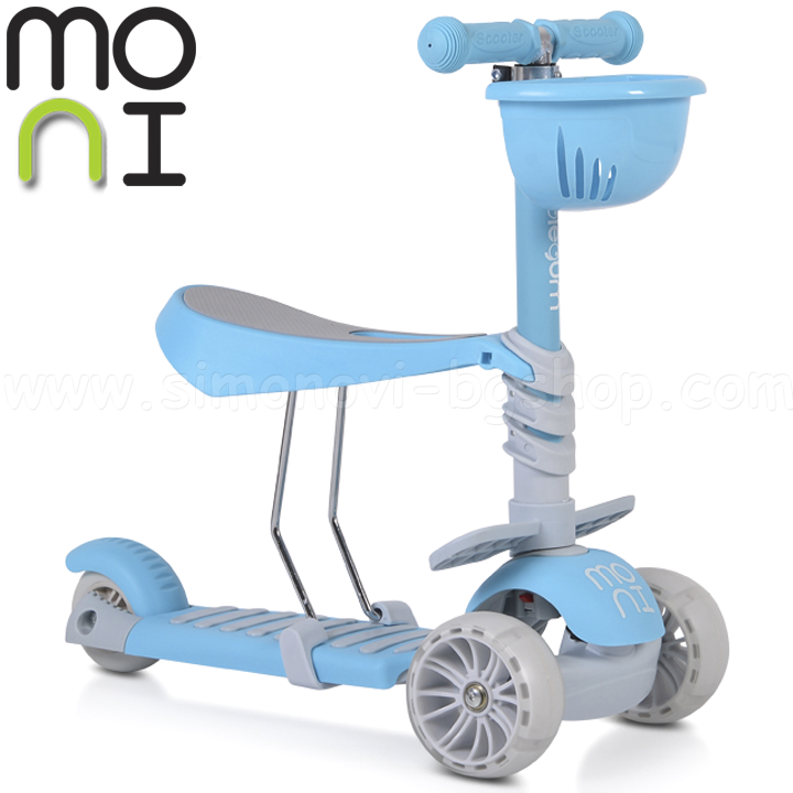 Moni -   BubbleGum Blue