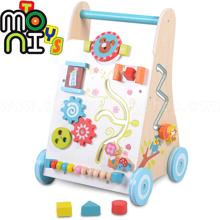 Moni Toys Wooden walking toy 2115