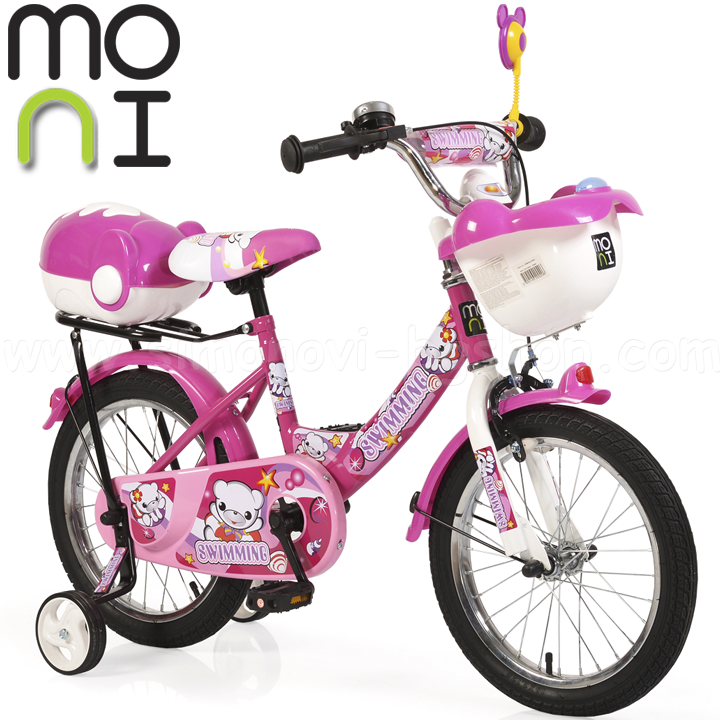 *Moni Детски велосипед Pink 1682 *Moni Детски велосипед Pink 1682