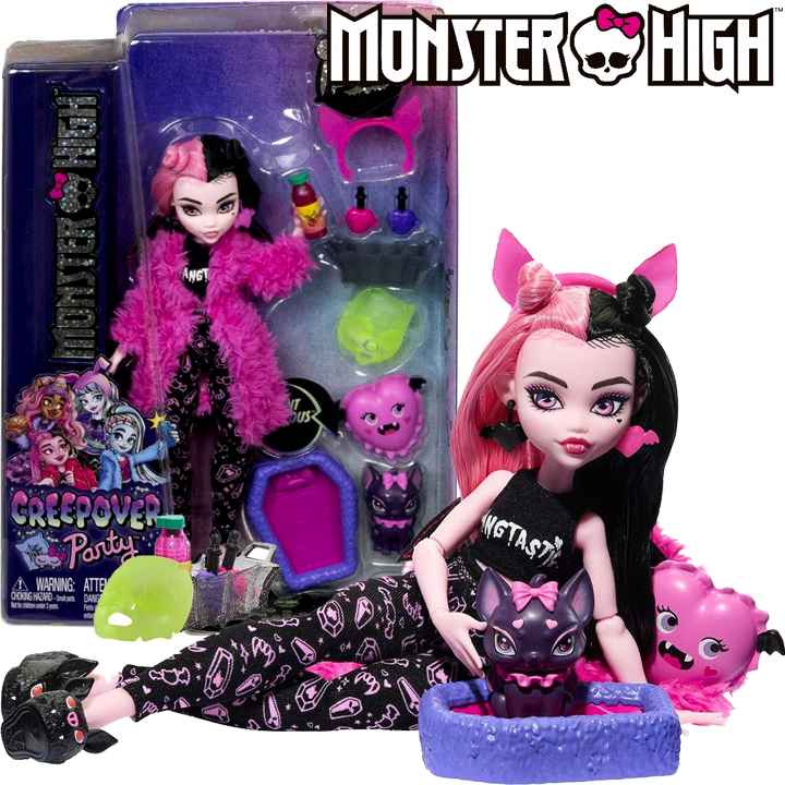 * 2024 MONSTER HIGH Creepover Draculaura   HKY66