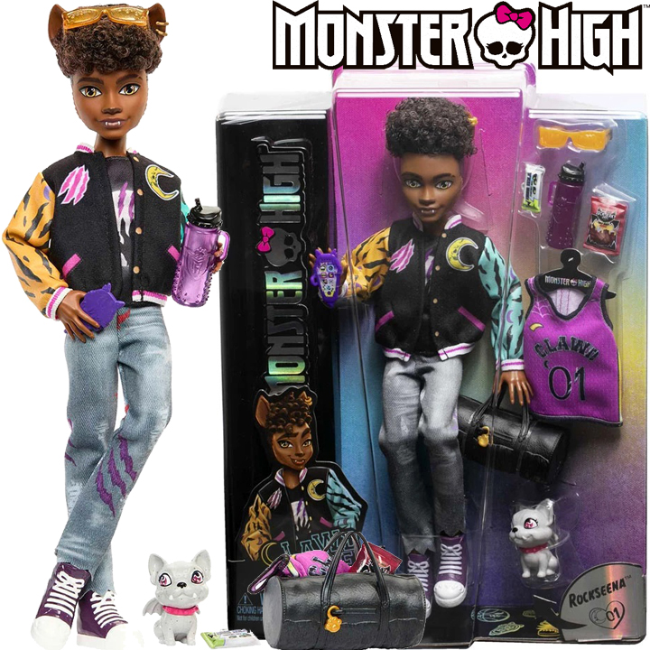 * 2024 MONSTER HIGH Clawd Wolf    HNF65