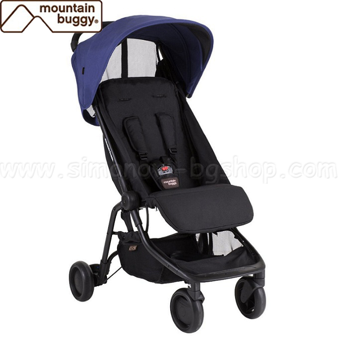 2014 Mountain Buggy - Stroller Nano Black / Dark Blue