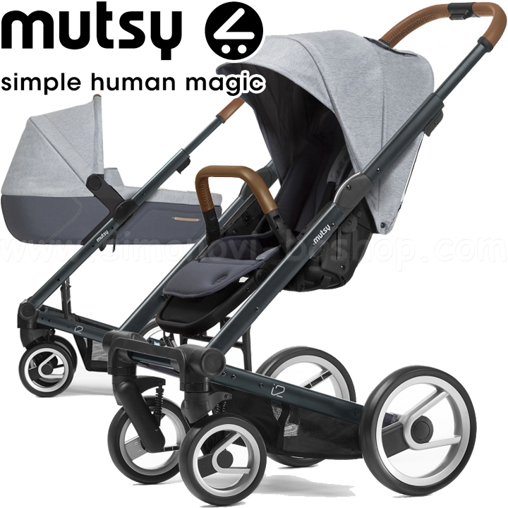 Mutsy 2in1 i2 Pure Green Blue Cloud