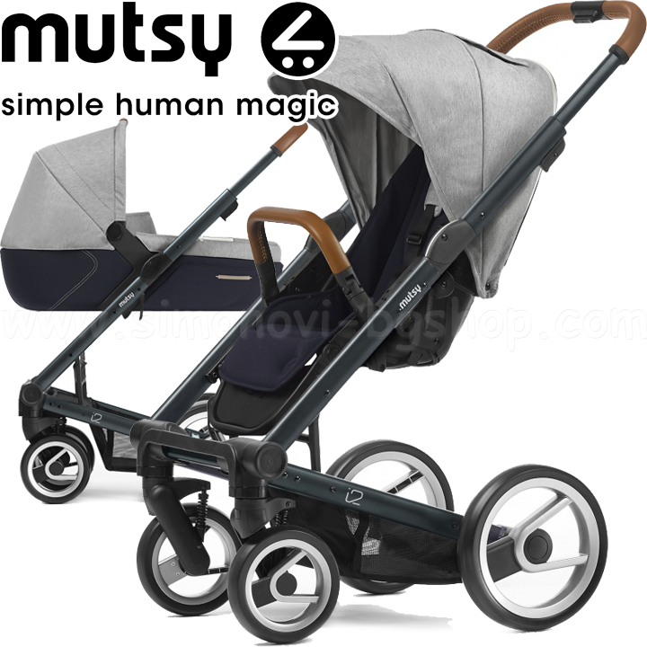 Mutsy 2in1 i2 Pure Green Blue fog