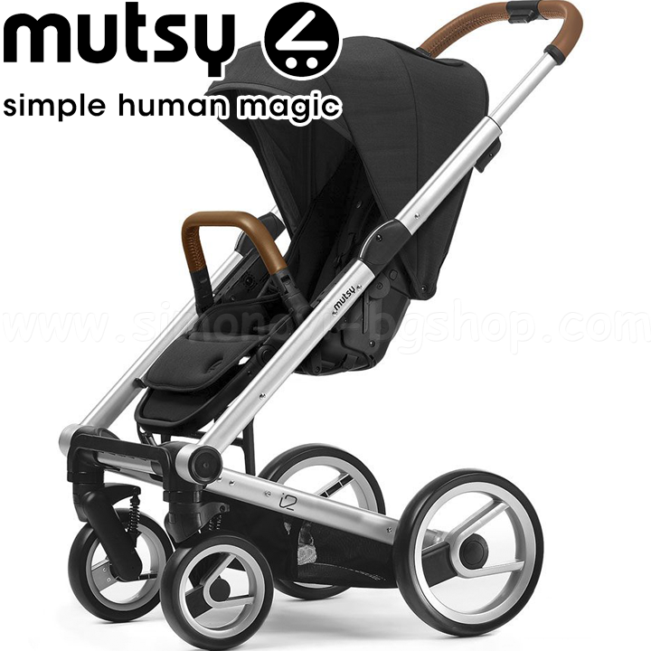 Mutsy Stroller i2 Heritage Standart Black