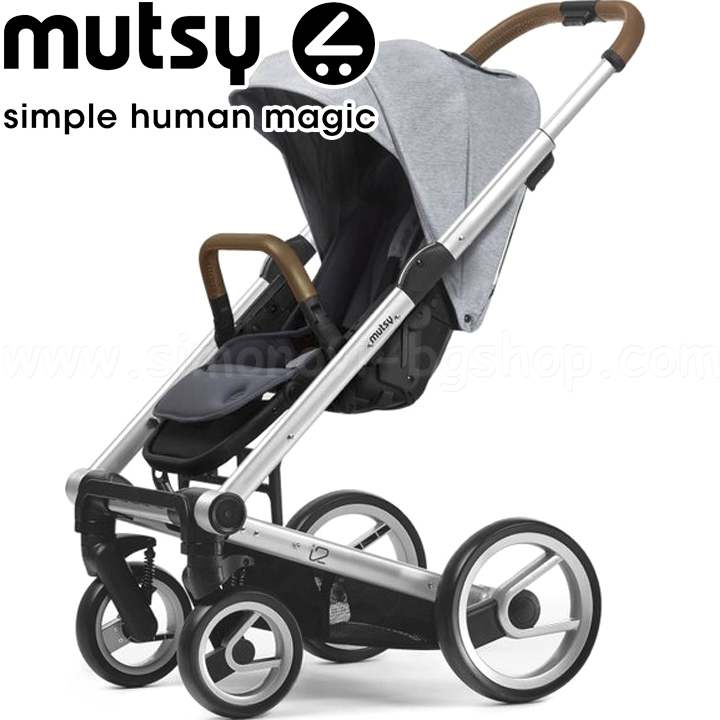Mutsy Stroller i2 Pure Standart Cloud