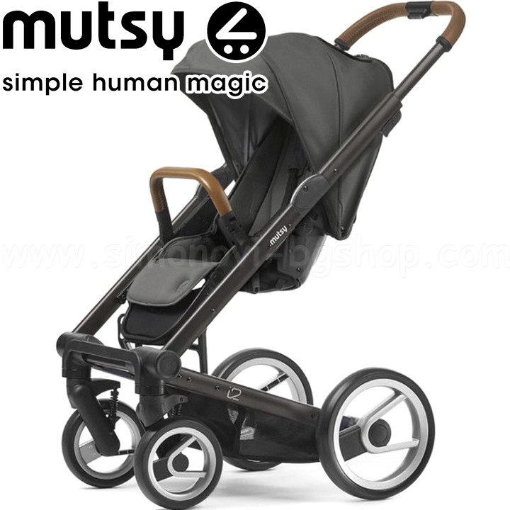 Mutsy   i2 Urban Nomad Black Brown Dark Grey