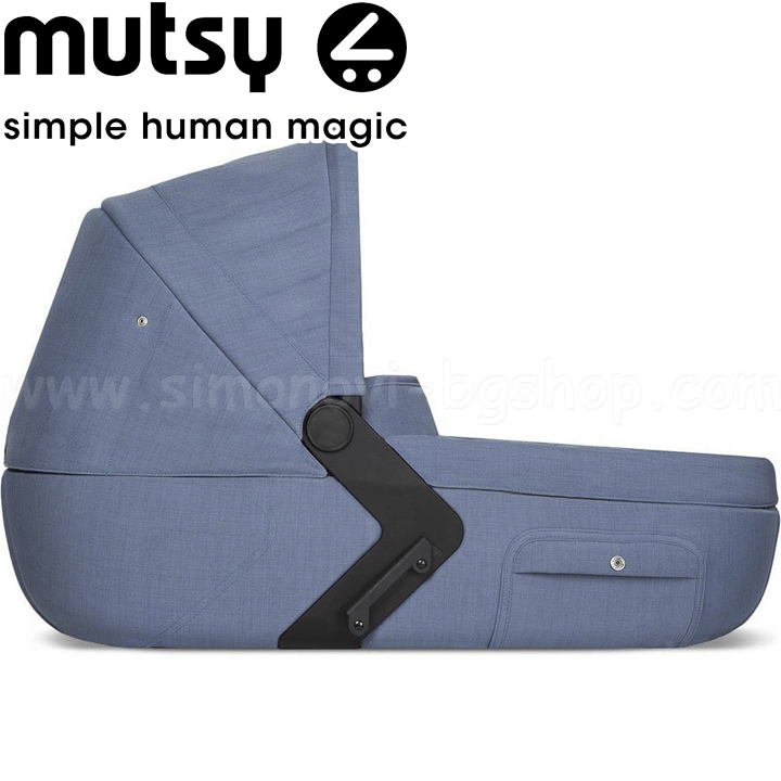 Mutsy Newborn Baby i2 Heritage Bright Blue