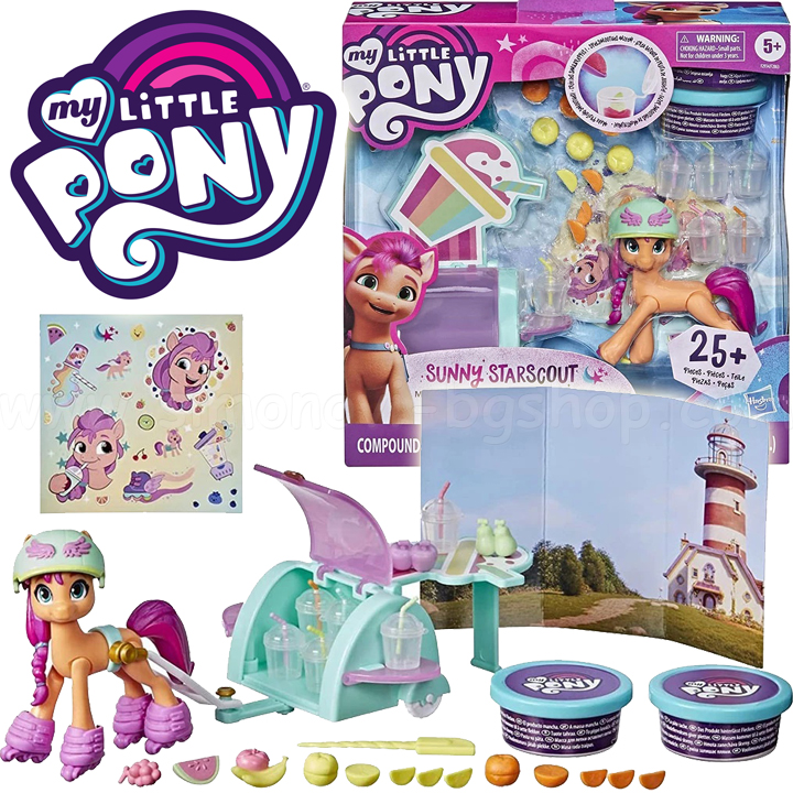 My Little Pony Sparkling Scenes Pony Sunny Starscout F2863