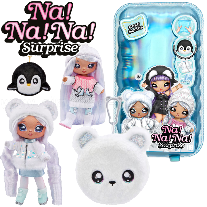 * Nu! Haide! Haide! Surprise Surprise Papusa 2 in 1 Cozy Series 119340 Sortiment