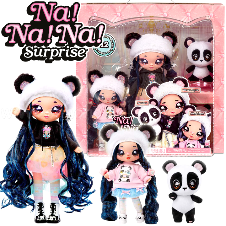 * Na! Na! Na! Surprise Doll Family Panda 575955