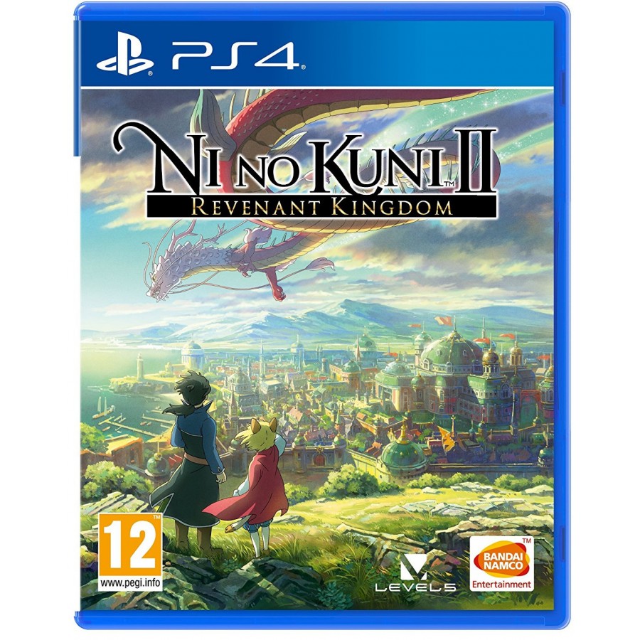 PS4 Playing game Ni no Kuni II: Revenant Kingdom