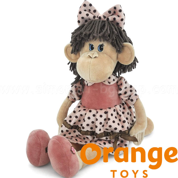 Orange Life Monkey Lulu 35 Orange Toys
