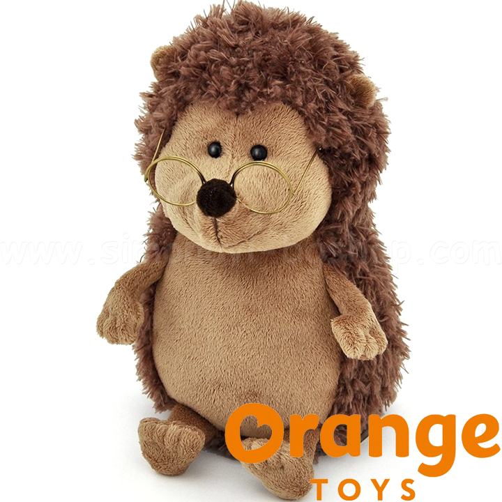 Orange Life Bored Hedgehog with 18 Orange Toys Glasses