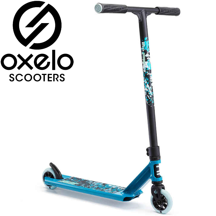 Oxelo Тротинетка Freestyle MF5 Blue/Black 8577317 Oxelo Тротинетка Freestyle MF5 Blue/Black 8577317