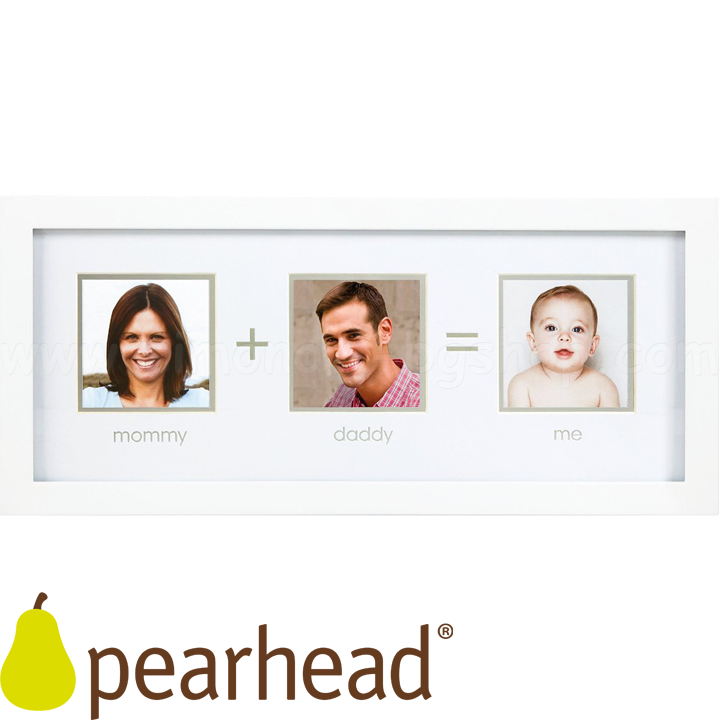 Pearhead Family Photo Frame White 85142