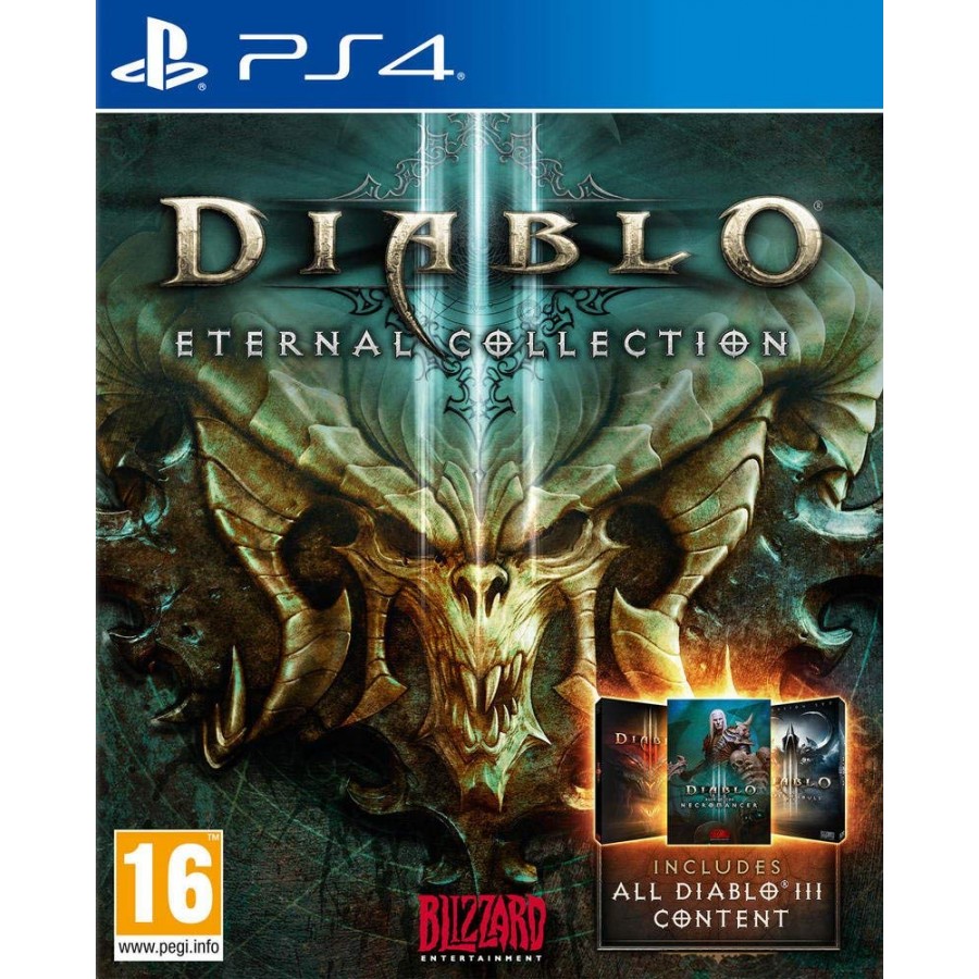 PS4 PlayStation game Diablo III: Eternal Collection