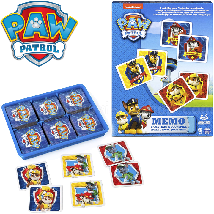 * Paw Patrol 6033301 Carti memo