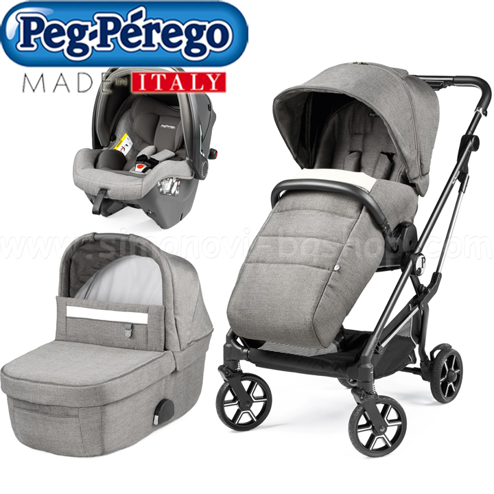 Carucior pentru copii Peg Perego Vivace SLK Modular City Gri