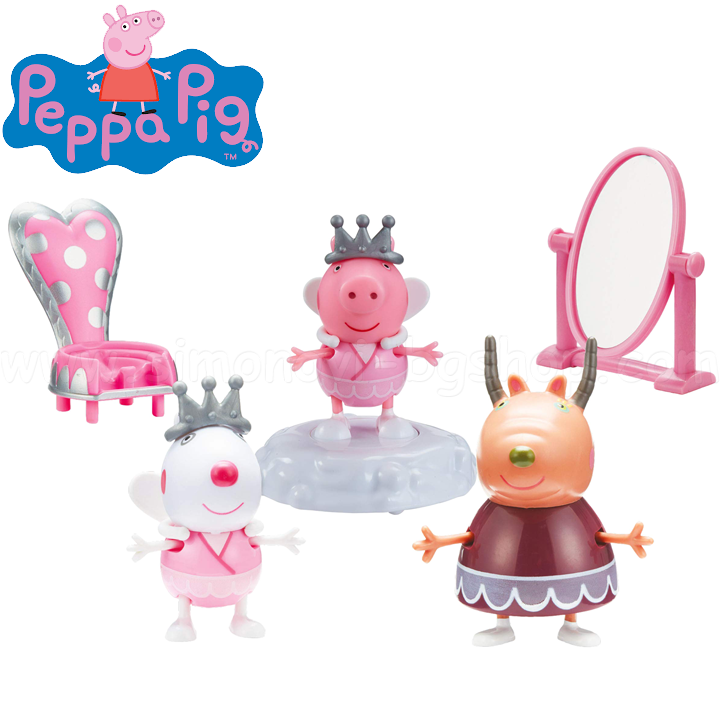 * Peppa Pig Game set "Beautiful Ballet" with 3 figures Assortment 7350