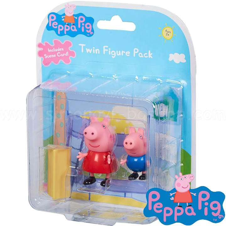 Peppa Pig Set din două piese din Peppa și George TO6692