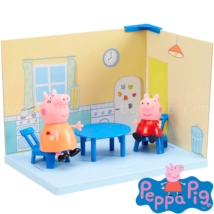 Bucătărie Peppa Pig Furnishing cu două cifre TO6702