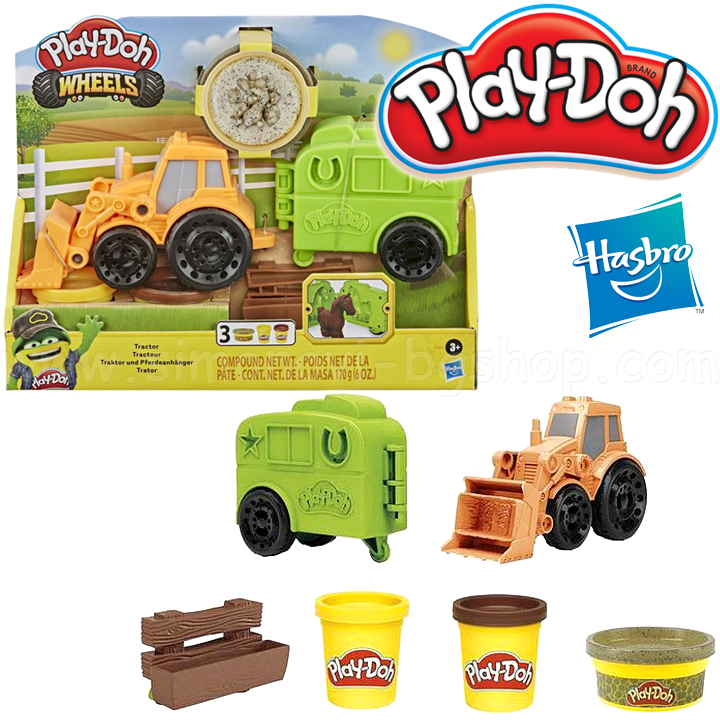 * Hasbro Playdoh Game set "Tractor" F1012