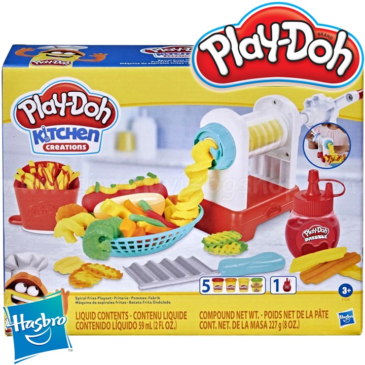 * Hasbro Playdoh Game set "Curly Potatoes" F1322