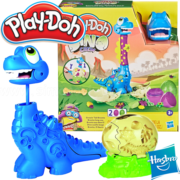 *Hasbro Playdoh Dino Crew     F1503