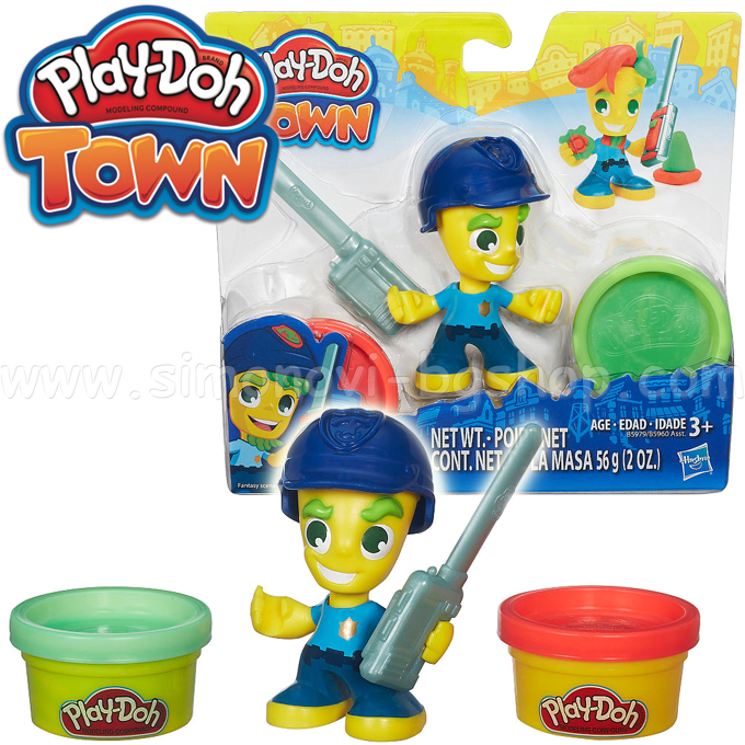 * Hasbro Joc Doh Set "Police man" B5979