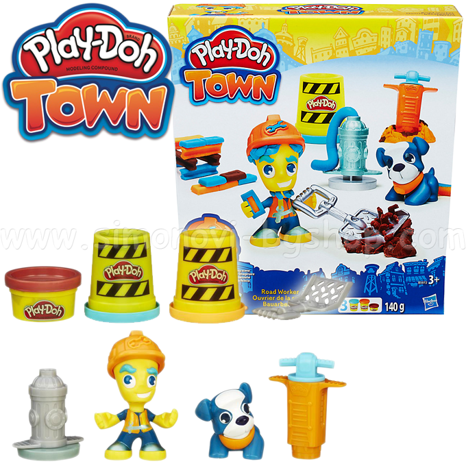* Hasbro Joc Doh Set Road