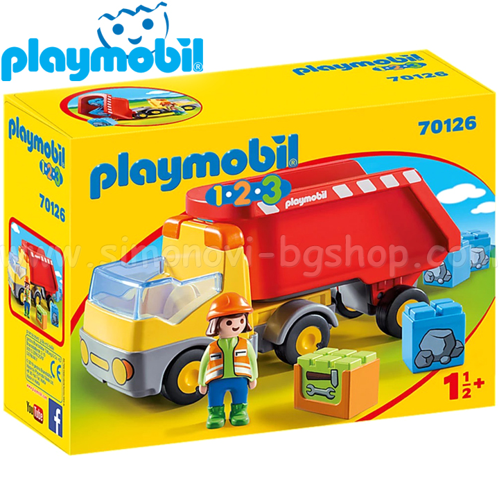 Playmobil 1-2-3 Basculantă 70126
