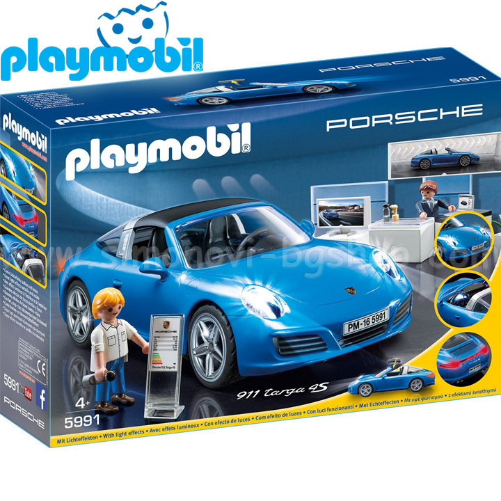 Playmobil Porsche 911 Targa 4S