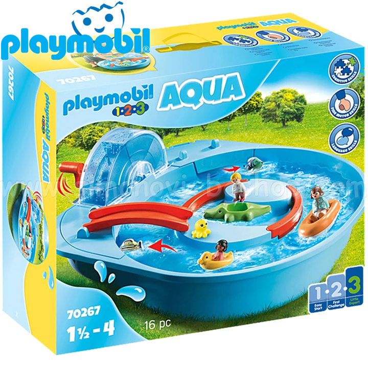 Playmobil 1-2-3 Aqua Water Park 70267