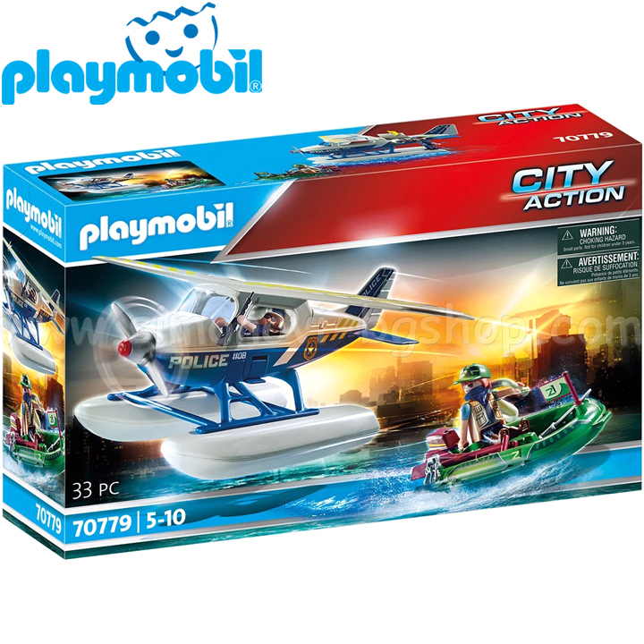 Hidroavion Playmobil City Action Poliție 70779