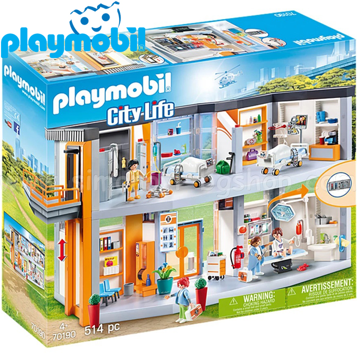 Playmobil City Life Grand Hospital 70190