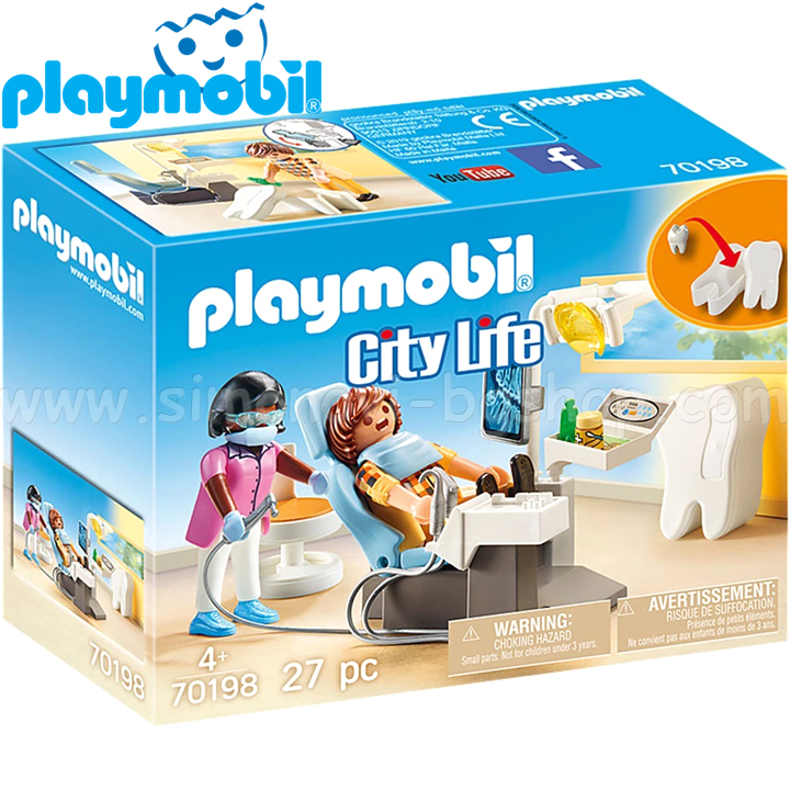 Dentist Playmobil City Life  70198