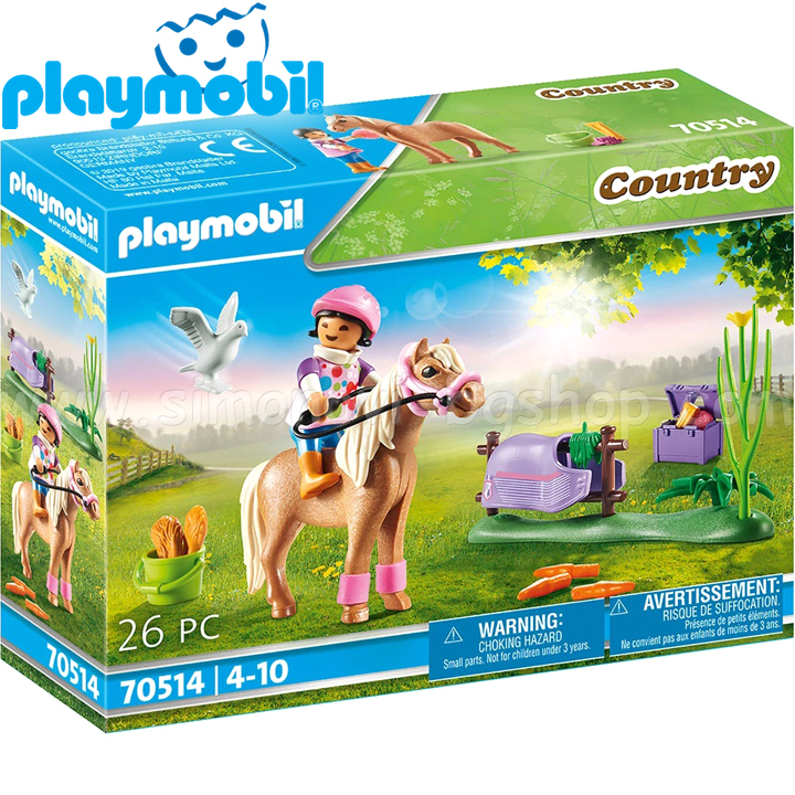 Ponei islandez de colecție Playmobil Country  70514