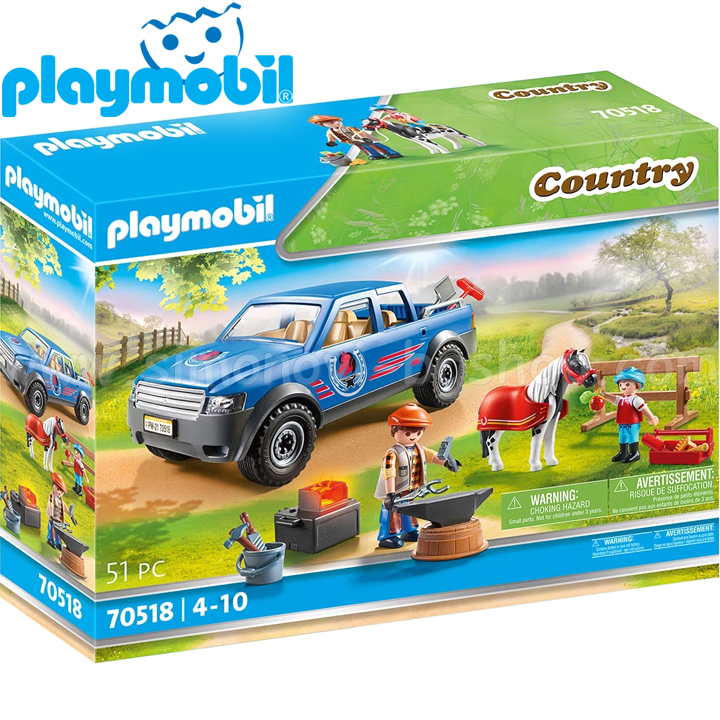 Playmobil Country  Blacksmith 70518