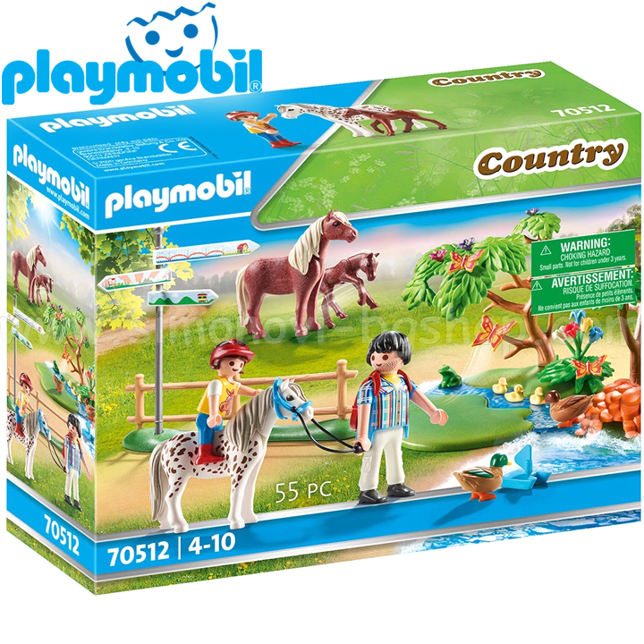 Playmobil Country  Adventure pony ride 70512