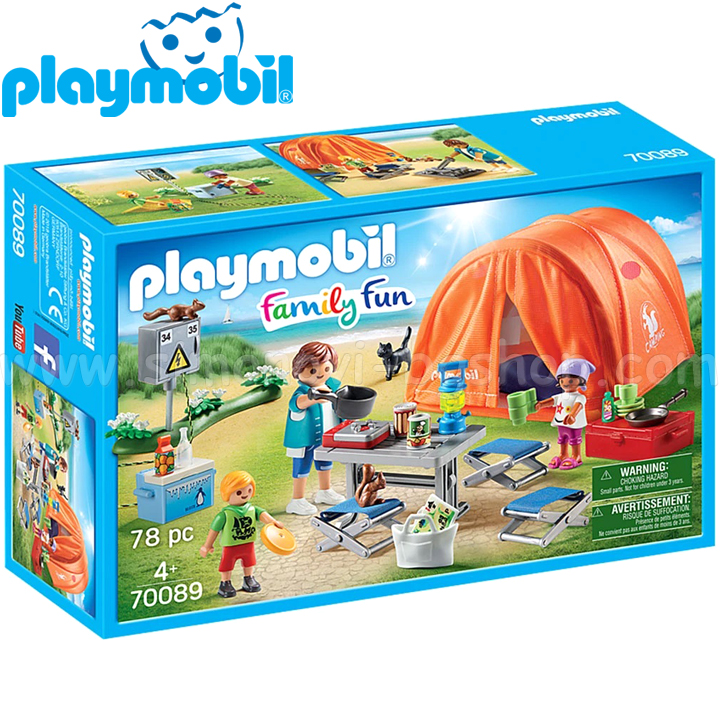 Playmobil Family Fun Family Camping 70089