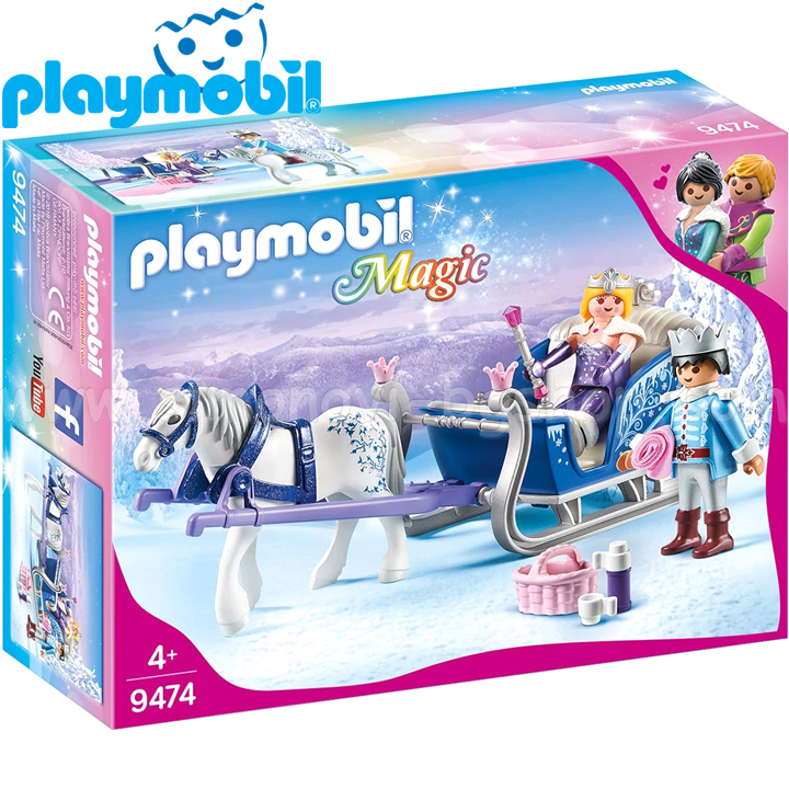 Playmobil Magic Sleigh with the royal couple 9474