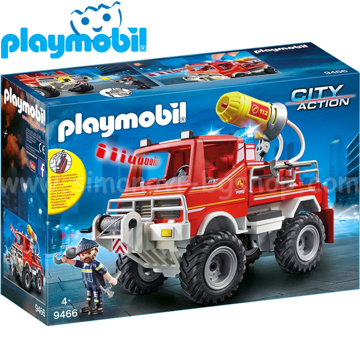 Playmobil - Fire Car 9466