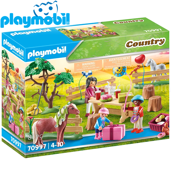 Playmobil Country  Birthday on a pony farm 70997