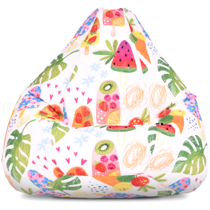 * Poof POOF Large pear with inner case Tropical21006