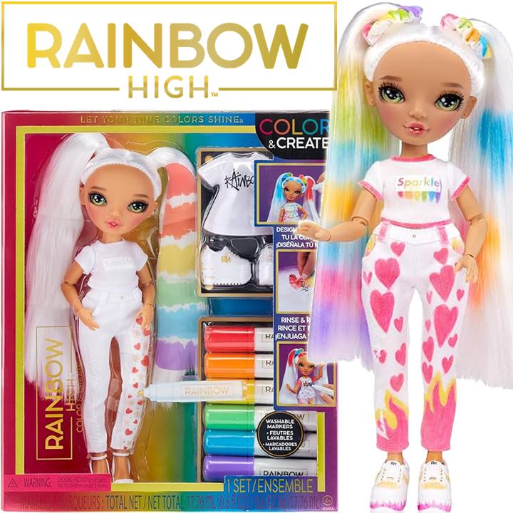 *  Rainbow High Color & Create       500407
