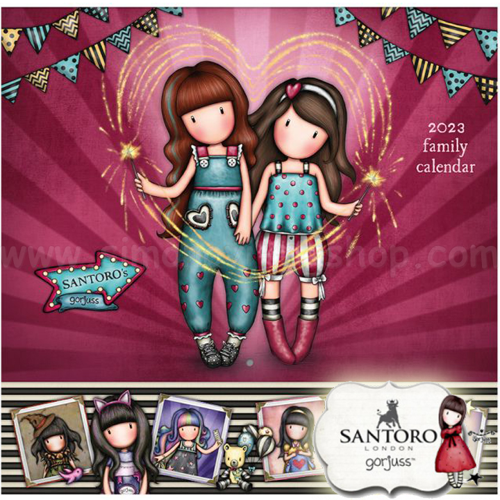 2023 Gorjuss Fireworks Family Calendar CAWA153