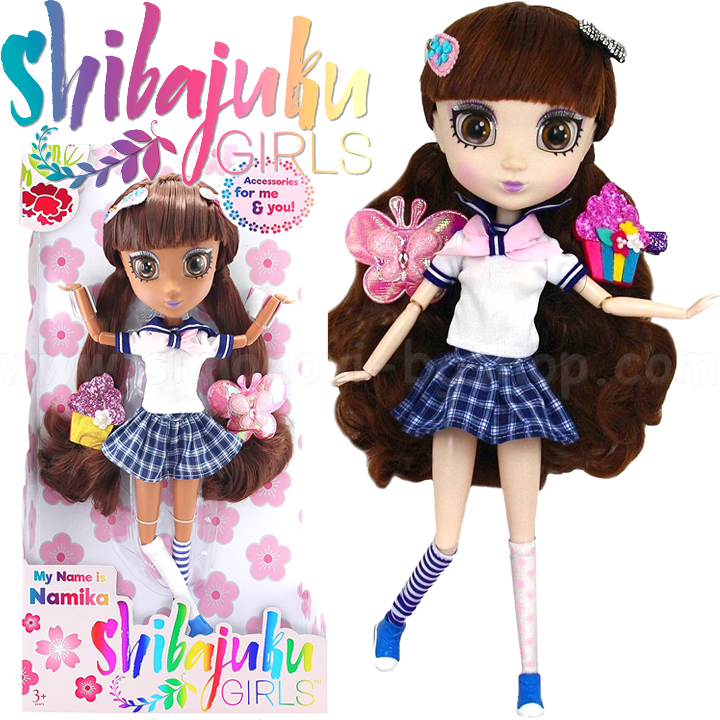 * SHIBADJUKU GIRLS Papusa cu accesorii Namika 20cm. 6707