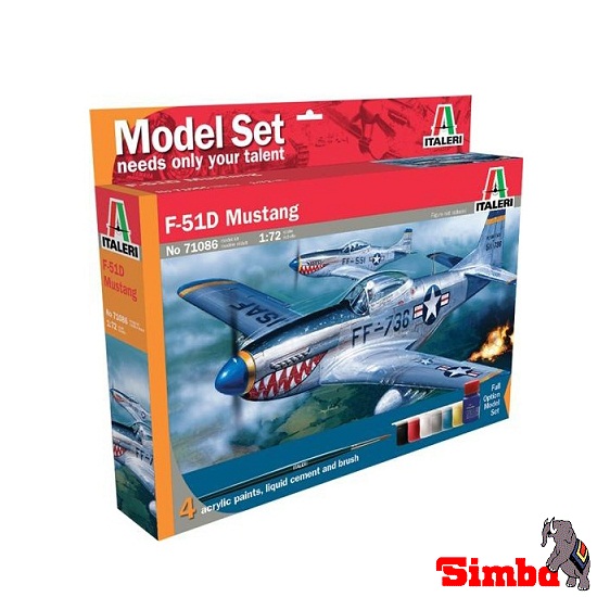 Simba - Italeri ����� �� ���������� 1:72 F-51D Mustang 510071086