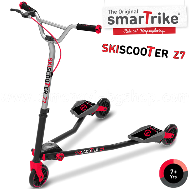 * Smart Trike Scooter / Trotinetka SKISCOOTER Z7 Red